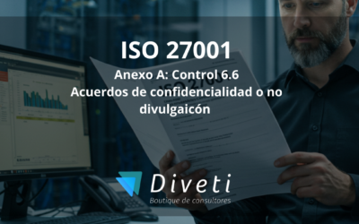 Acuerdos de confidencialidad o no divulgación en la ISO 27001:2022