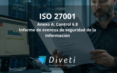 Informe de eventos de seguridad de la información en la ISO 27001:2022