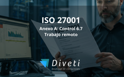 Trabajo remoto en la ISO 27001:2022
